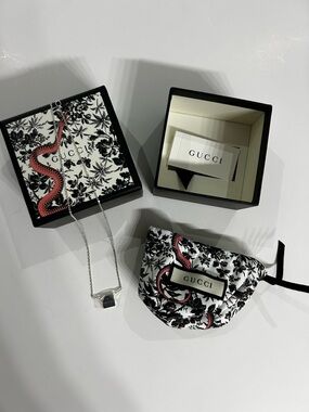 Gucci Silver Necklace